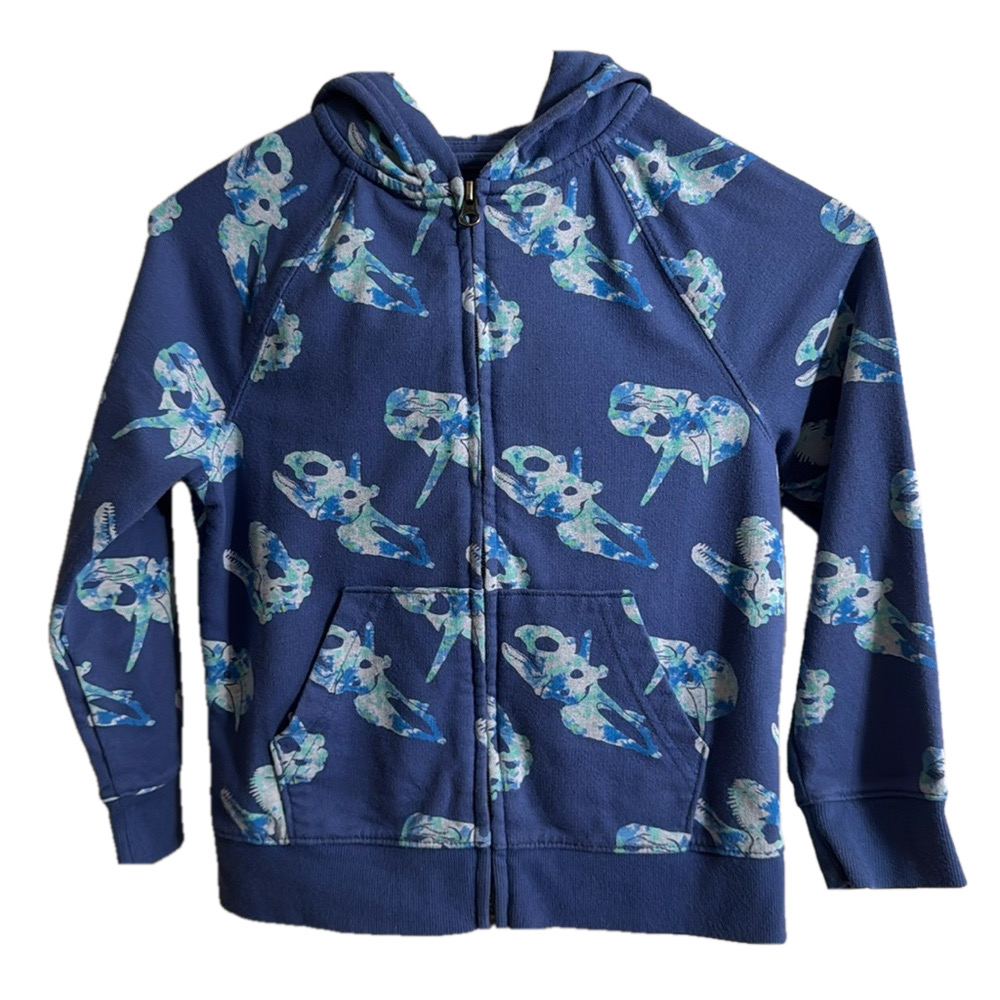Cat & Jack Dino Zip Up Sweater